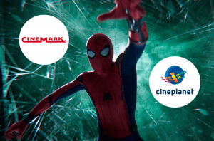 spider-man caída cineplanet cinemark