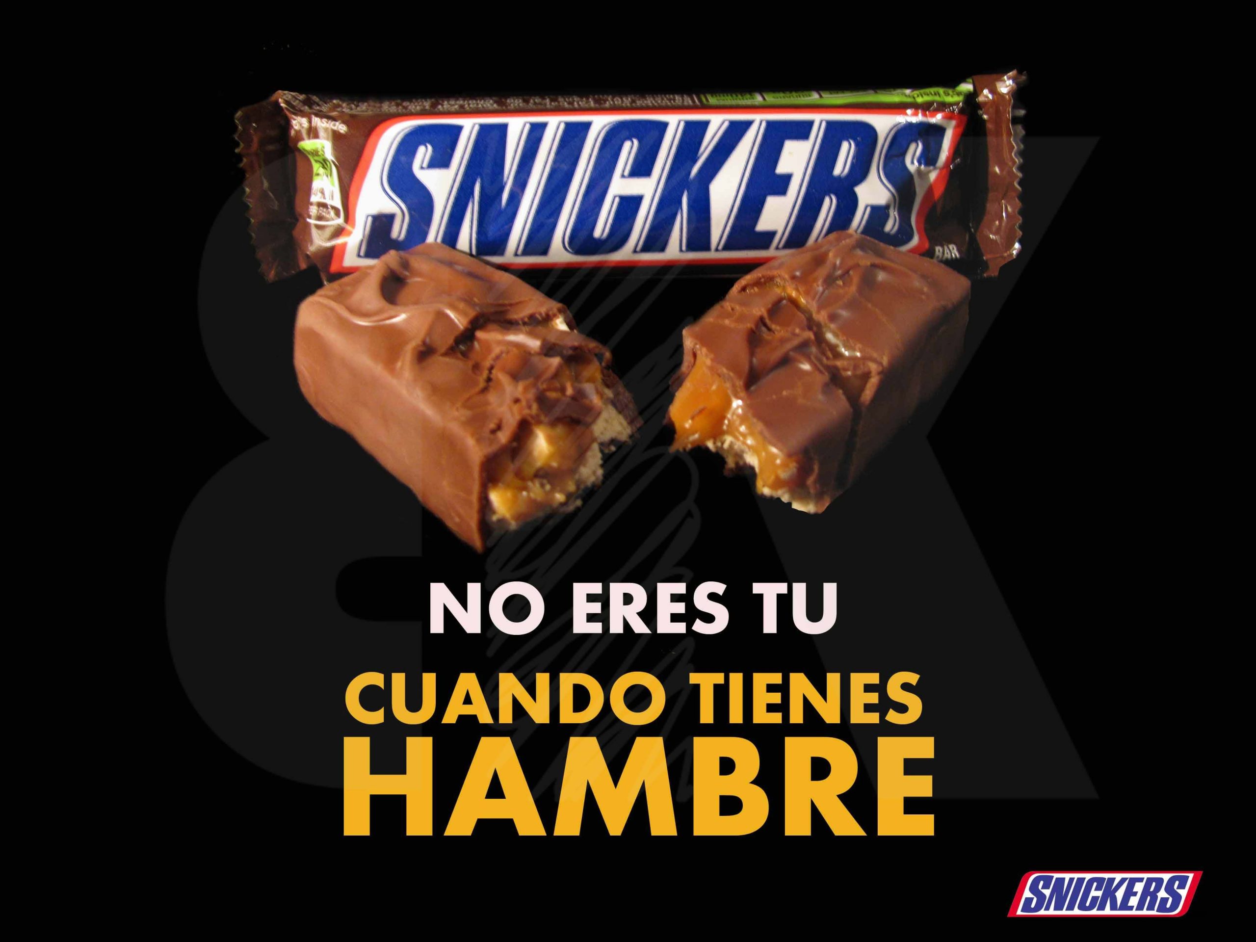 campaña publicitaria snickers