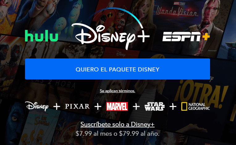 Alt: Precios del Disney Bundle, Disney+, ESPN+ y Hulu en agosto del 2022