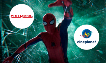 spider-man caída cineplanet cinemark